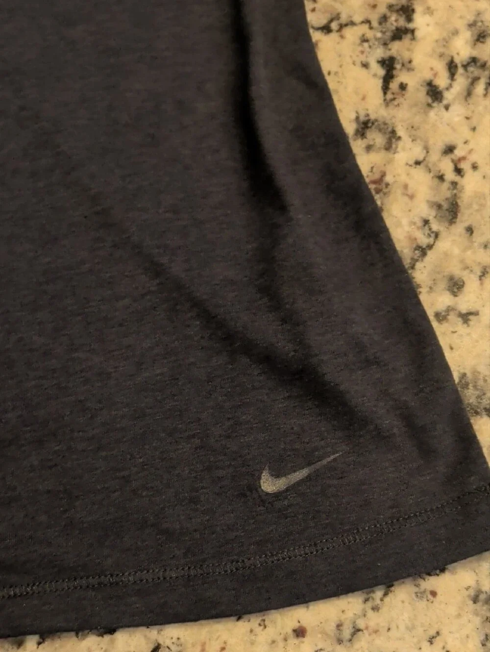 Nike Dri Fit Women's Charcoal Racerback Tank Top